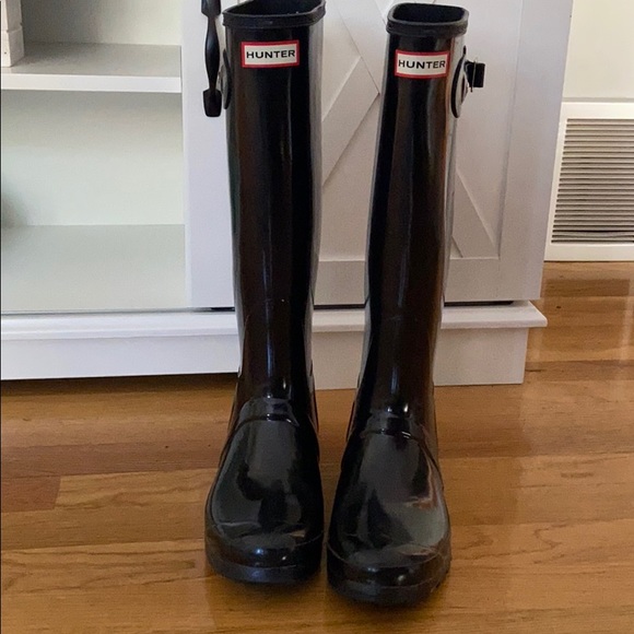 Hunter Shoes - Original Tall Gloss Hunter Rain Boot